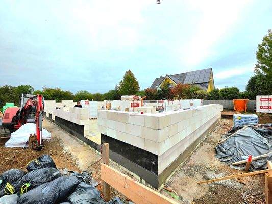 Beginn der Bauarbeiten