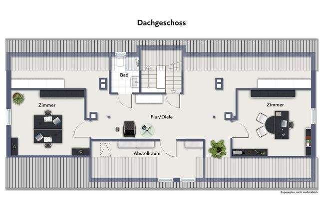Grundriss Dachgeschoss