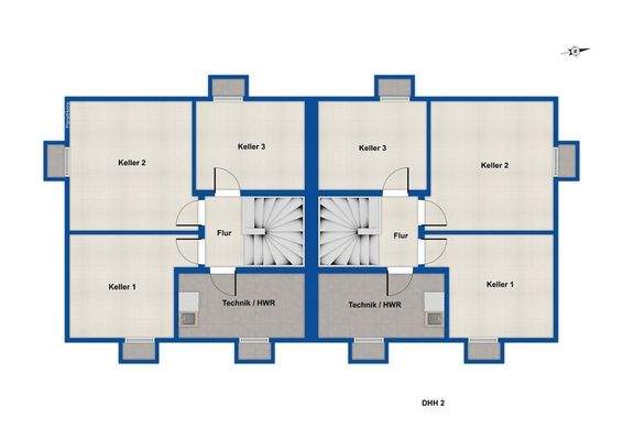 Grundriss Kellergeschoss