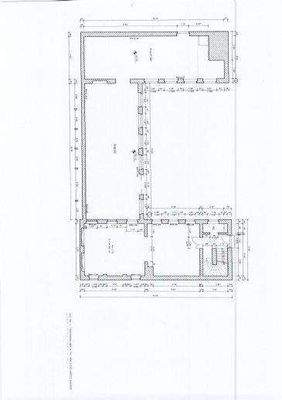 Grundriss  links Büro mitte + rechts Lager 