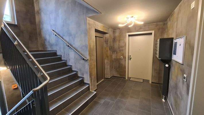 Treppenhaus - Eingang