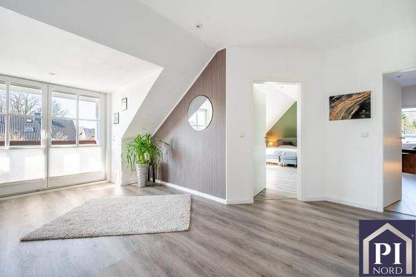 Offene Galerie mit Balkon