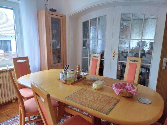 Essbereich mit Zugang Wohnen