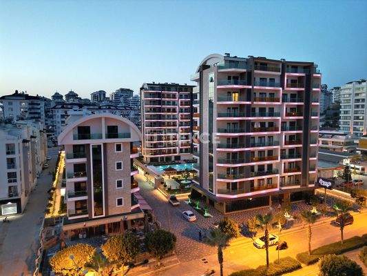 Quality Designed Apartments with Sea View in Alanya Avsallar
