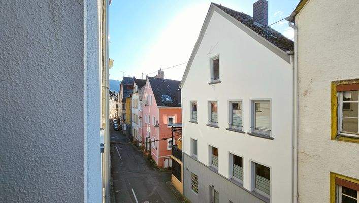 Blick in die Straße 