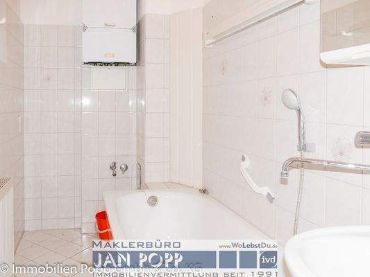 Bad in Erdgeschosswohnung