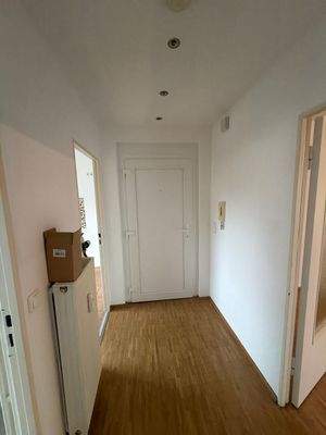 Flur mit Holzboden