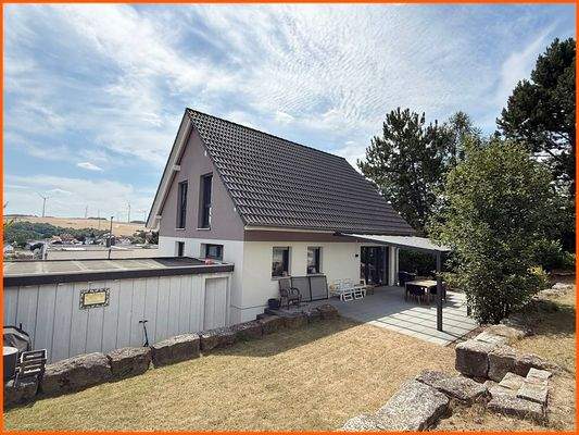 Blick aus dem Garten