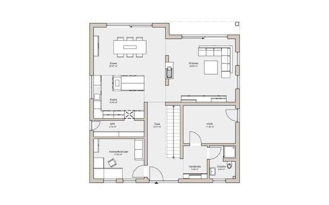 Grundriss Erdgeschoss