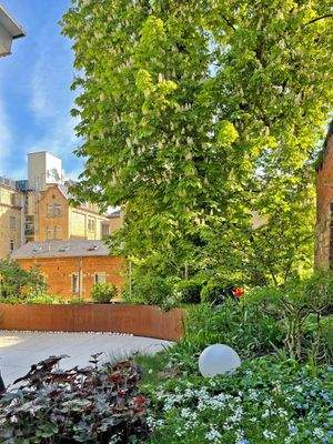 Blick ins Heusteigviertel