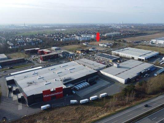 Grundstücksansicht Luftaufnahme