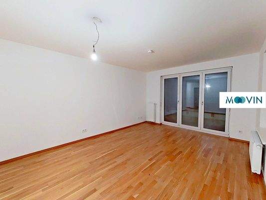 Ansicht II: Wohn- und Esszimmer