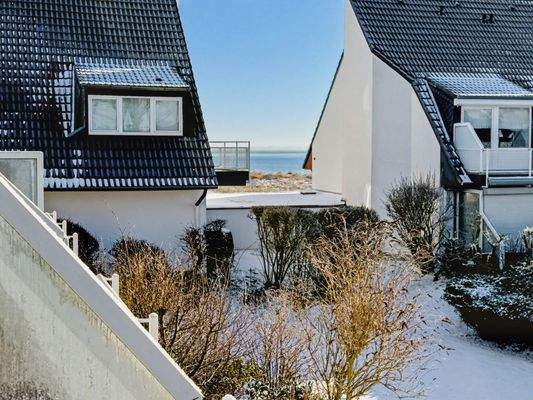 Balkon mit Blick auf die Ostsee 