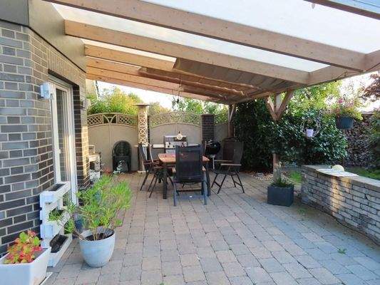 Überdachte Terrasse