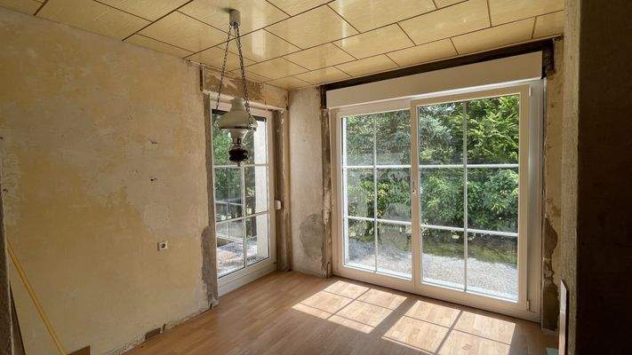 Wohn- Esszimmer im EG