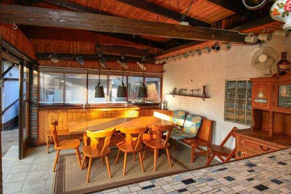 Überdachter Freisitz