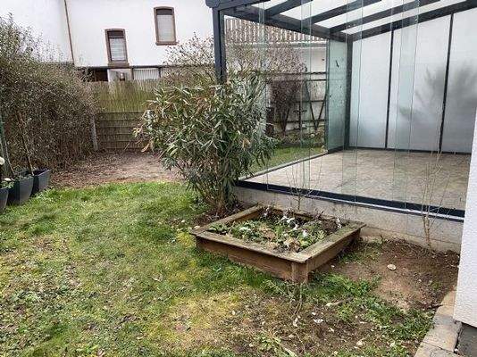 Wintergarten vom Wohnzimmer