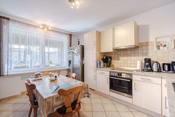 Wohnküche im Gartengeschoss