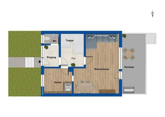 Grundriss Erdgeschoss