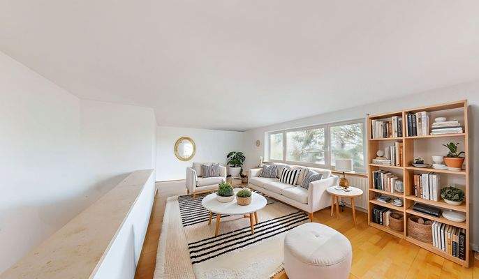 Einrichtungsbeispiel Wohnbereich OG