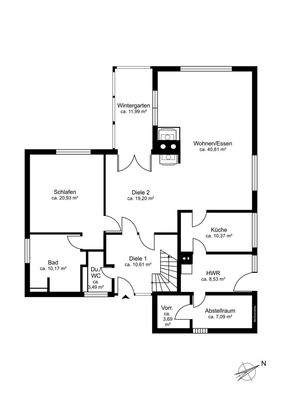 Grundriss Erdgeschoss