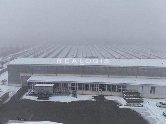 Luftbild Lagerhalle