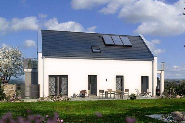 Modernes Zweifamilienhaus 