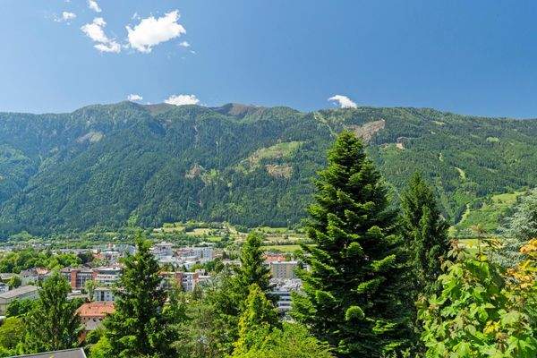 Weitblick auf Spittal an der Drau und das Goldeck