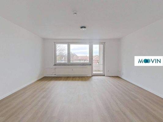 Ansicht I: Wohn- und Esszimmer