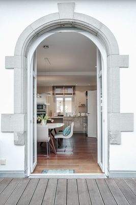 Terrasse Blick Esszimmer