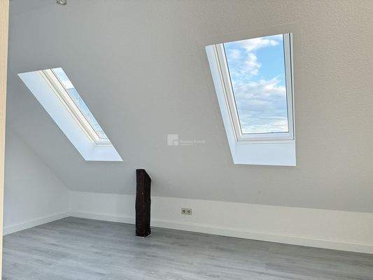 Das Wohnzimmer hinter der Küche