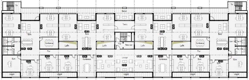 Grundriss Regelgeschoss