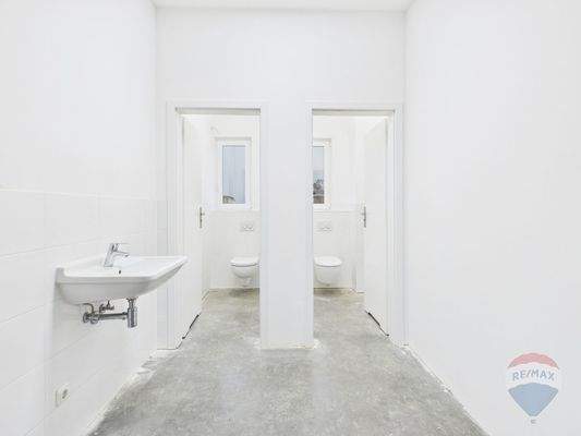 Damen und Herren WC´s