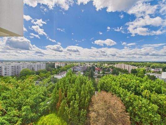 Panoramaausblick auf die Alpen