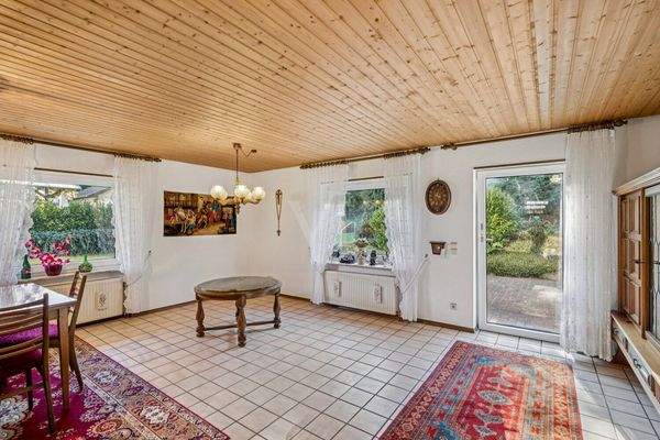 Wohnbereich im Untergeschoss