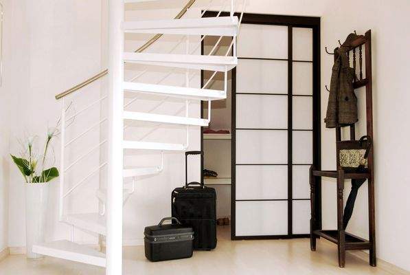 Garderobe rechts am Eingang 