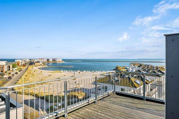 Blick von der Dachterrasse