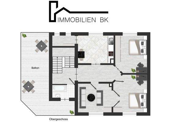 Grundriss Obergeschoss