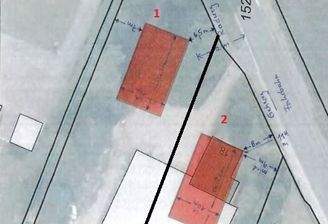 Bauvorhaben - Plan Teilung Grdst