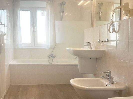 Ein Blick in das Wannenbad