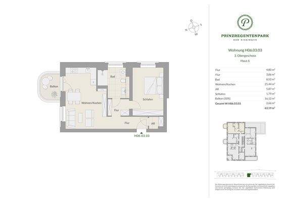 Grundriss Haus 6 - H06.03.03