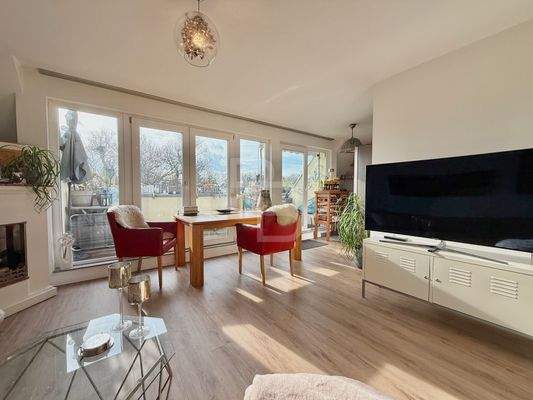 Offenes Wohn-/ Esszimmer 