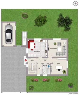 Grundriss Erdgeschoss