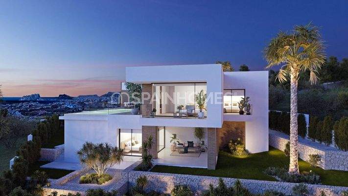 Stylish Luxe Villa with Sea View in Alicante Benitachell