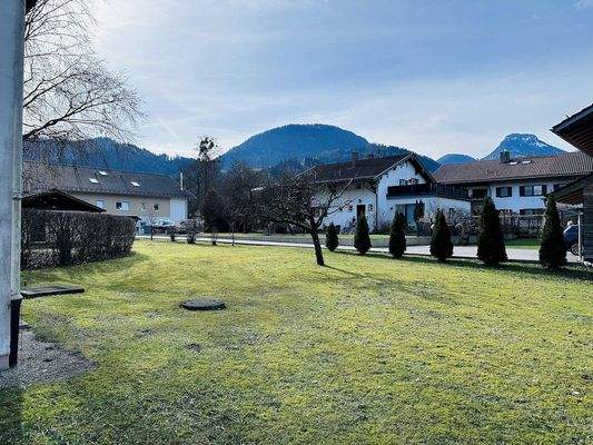 Westlicher Grundstücksbereich