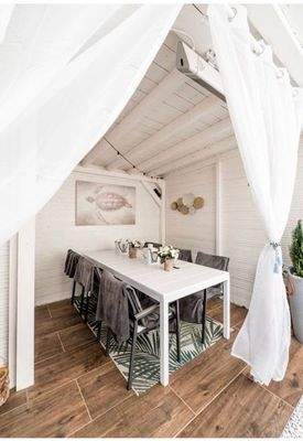 Sitzmöglichkeit im Garten