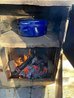 Grill Pizza Smoker Terrasse 4