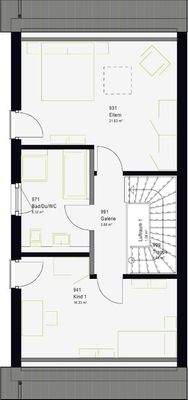Grundriss Dachgeschoss