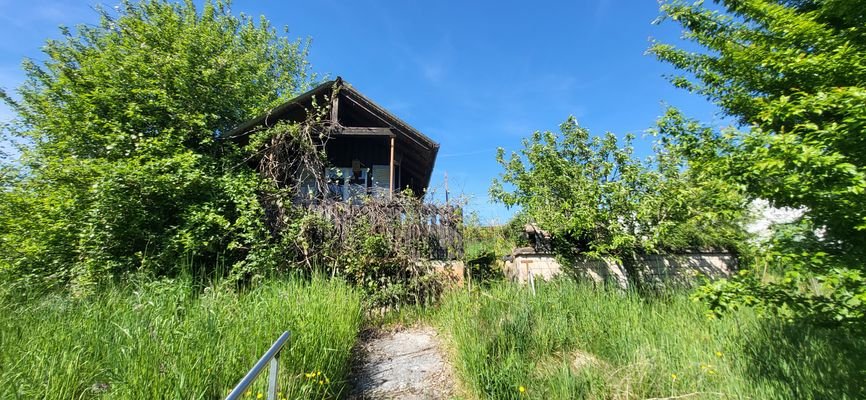 Gartengrundstück hinterm Haus 