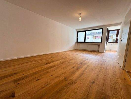 Wohnzimmer Blick auf Balkon